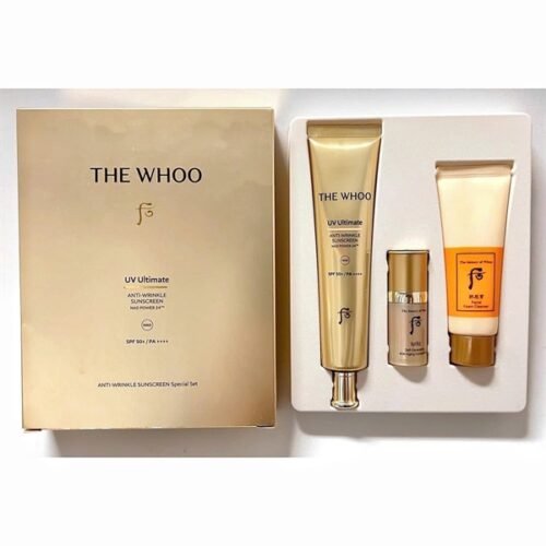 2d69c1828d9b4f94b791fb8325fe39b5 Set KCN Whoo Vàng Mới NAD - Anti Wrinkle - Upsize 75ml - EXP 202903