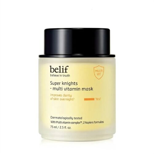 Mask Ngủ - Mặt Nạ Ngủ Belif - Màu Vàng - Trắng da