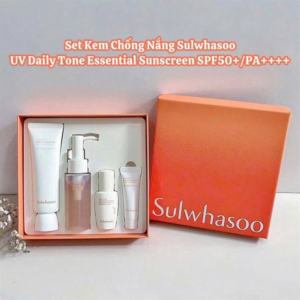 Set KCN Sulwhasoo New - Essential - KHÔNG Nâng Tông