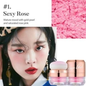 Phấn Má Hồng 3D Powder Blusher Hope Girl 5g - Màu #01 Sexy Rose - EXP 20271110
