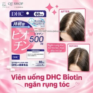 DHC - Viên Uống Sustained Release Biotin Japan - 60 viên - EXP 202709