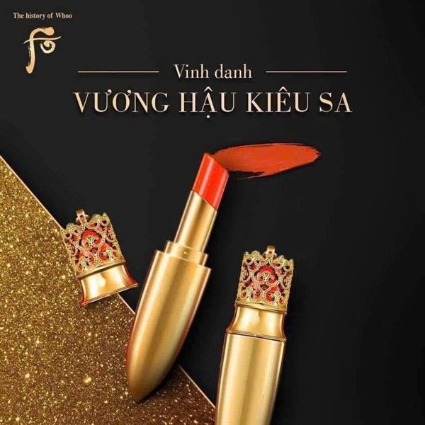 Son Lựu Đạn Whoo - Màu 24 - Red Orange