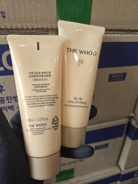 THE WHOO - Sữa rửa mặt SRM Whoo Vàng MỚI - 100ml - EXP 20280331