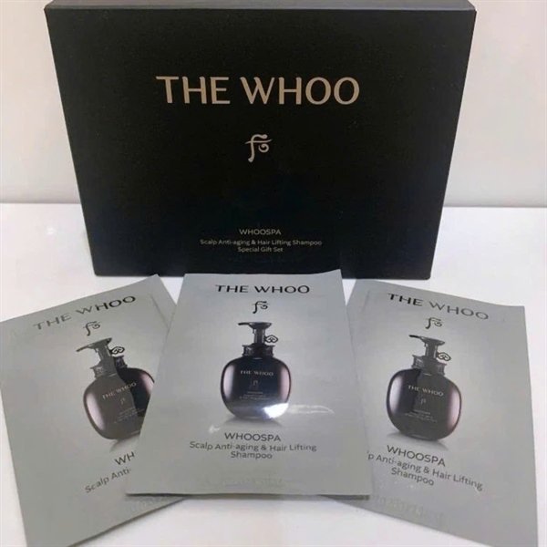 Sample Dầu Gội Whoo Mới - 7ml x 50 gói - EXP 202812