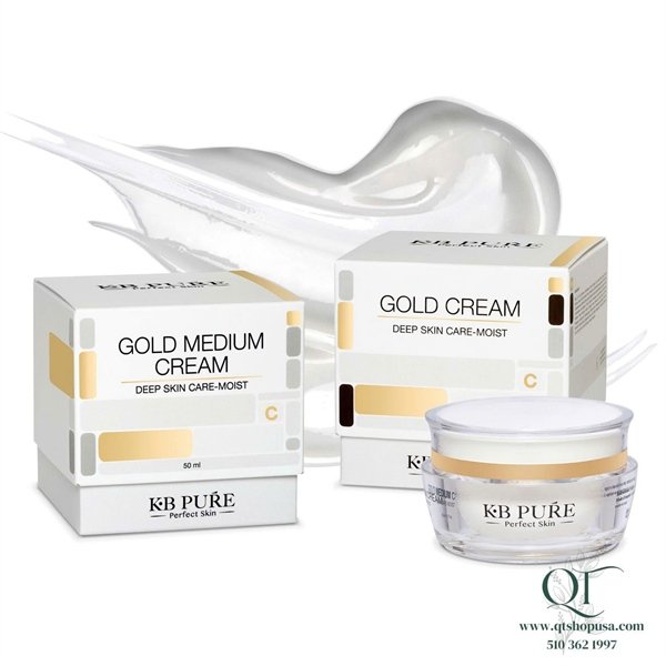 KB Pure - Gold Medium Cream - Oily Skin - EXP 202808