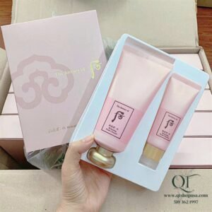WHOO - SRM Sữa Rửa Mặt Whoo Hồng - 180ml + 40ml - EXP 202906