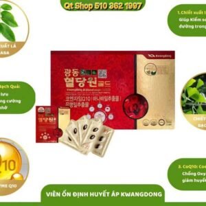 Thuốc Tiểu Đường Kwangdong - 7 hộp nhỏ- KO CÓ HỘP LỚN bên ngoài