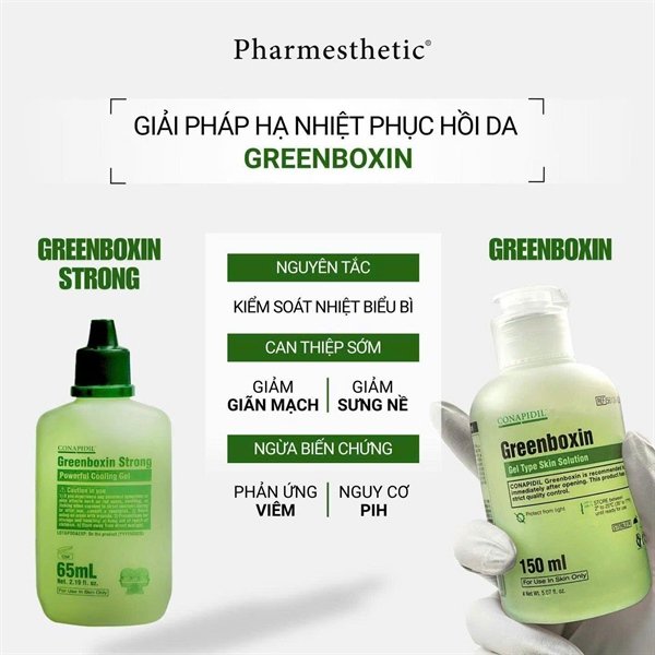 Pharmesthetics- CONAPIDIL Greenboxin Gel Type Skin Solution 300ml