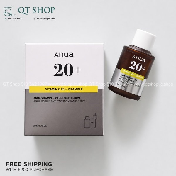ANUA - @ - Tinh Chất Vitamin C 20 + Vitamin E - 20g- EXP 202708
