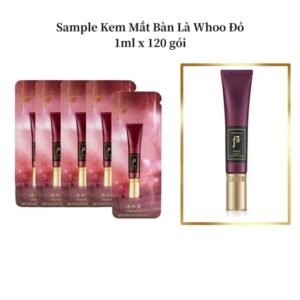 37abdf1fcc464289b3f8b8856a119ba6 WHOO - Sample Kem Mắt Bàn Là - 120 gói - EXP 202809