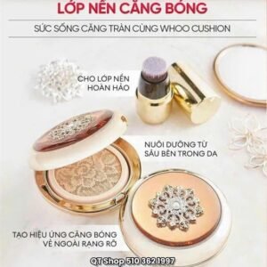 3939565477b9407dae22474ae2ec823b THE WHOO - Phấn Cushion Hoa Hiên - 110$ - Tông #21 - tặng 1 Lõi - EXP 202807