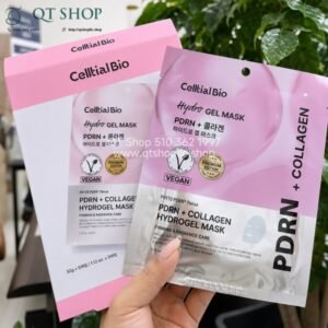 Celltial Bio - Mặt Nạ Thạch PDRN + Collagen Hydrogel Mask - HỒNG - 5 ea - EXP 202905