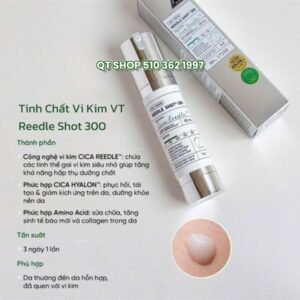 NONE 1 - Set Reedle Shot VT - Vi Gai 100 + 300 tặng kèm Kem Phục Hồi - Date 20270811