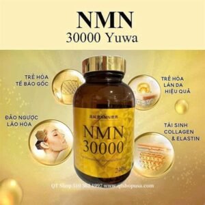 Viên uống NMN 30000 Yuwa - 240 viên - MÀU VÀNG