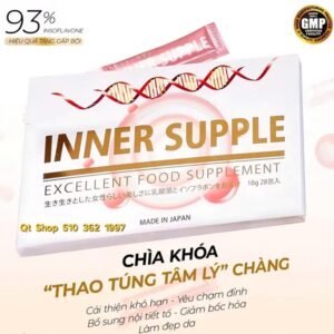 Nước uống tăng nội tiết tố Inner Supple - 28 gói - Japan - EXP 202712