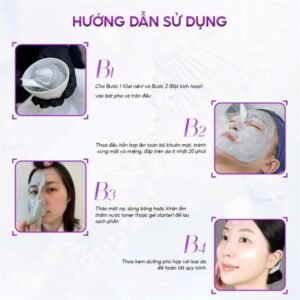 Pharmesthetics - Conapidil Cemenphalt Modeling Mask - Mặt Nạ Dẻo Phục Hồi- 5 miếng