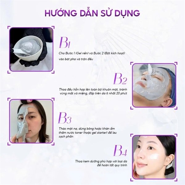 Pharmesthetics - Conapidil Cemenphalt Modeling Mask - Mặt Nạ Dẻo Phục Hồi- 5 miếng