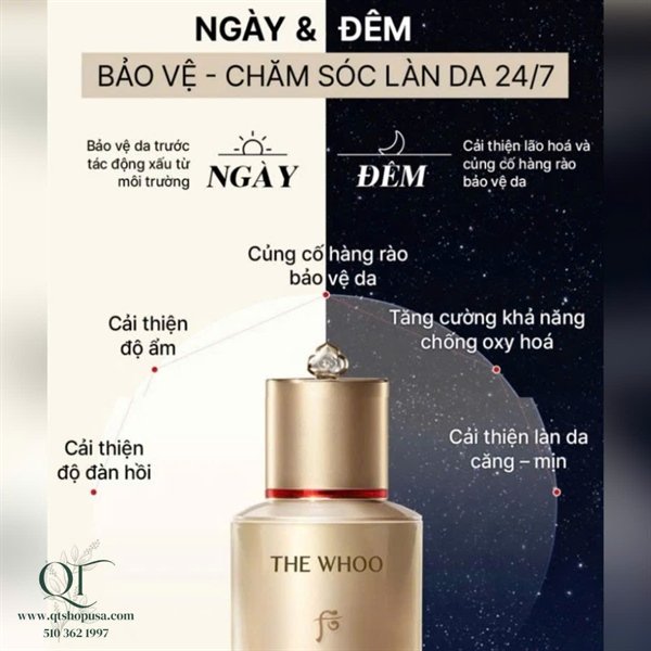 THE WHOO BICHUP - Set Serum Bichop Mới 50 ml tặng 20ml - 200$ - Thế hệ thứ 4 - EXP 202804