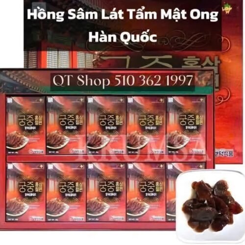 Sâm Lát Mật Ong Hoàng Cung - 10 gói - 25$ - BỎ HỘP