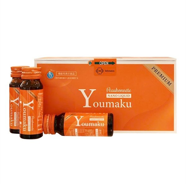 Nước Uống Collagen TBG nhau thai ngựa Youmaku Stem Cell Nano Liquid (10 chai x 30ml) - EXP 202705