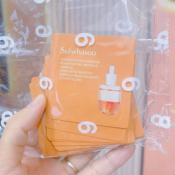 SULWHASOO - Sample Tinh Chất TBG Nhân Sâm - 24 gói - EXP 202805