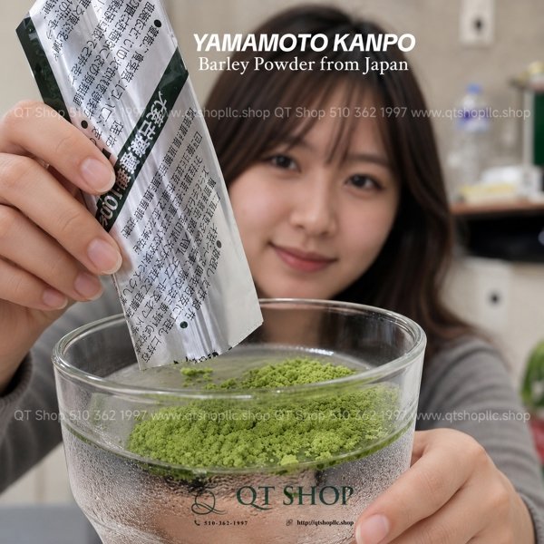 3dc2328678494afe9c9759834221d486 Bột Mầm Lúa Mạch Non Nhật Bản Grass Barley Japan - 44 gói - EXP 202901