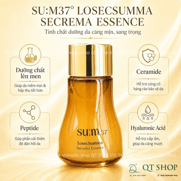 SUM37 - @ - Set Mini 4 Tinh Chất Cao Cấp Losec Summa Best Essence - EXP 202807