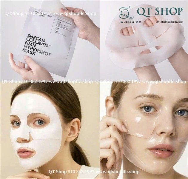 SHEGAIA - Mặt Nạ Collavita NMN Hypershot Mask - 5ea