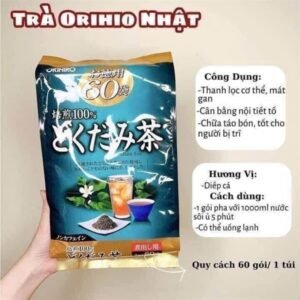 Trà Diếp Cá Dokudami - 60 gói - Japan EXP 20280612