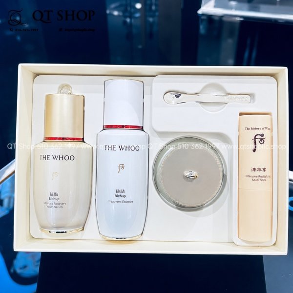 *THE WHOO BICHUP - Set Dưỡng Da Bichop 4 Sản Phẩm - Thế hệ thứ 4