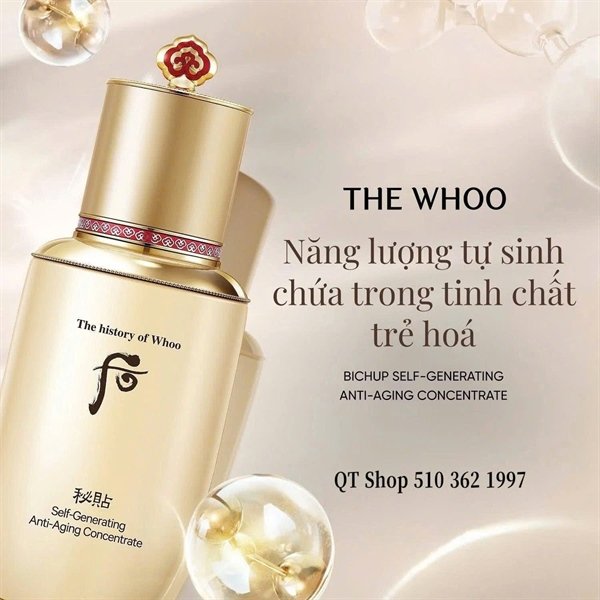 WHOO BICHUP - Set Serum Bichop 50 ml tặng 20ml - Thế hệ thứ 3 - 185$ - EXP 202805