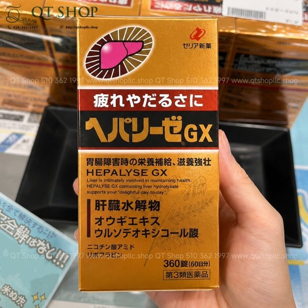 HEPALEYSE - Viên bổ gan GX 360V EXP 202807