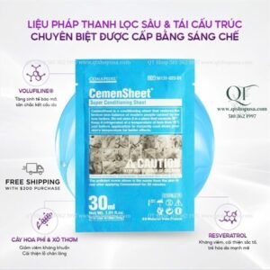 Pharmesthetics CONAPIDIL CEMENSHEET: Mask Định Vị xanh Mặt Nạ Thải Độc & Phục Hồi - 1ea