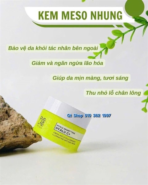 RVB LAB - Meso Fill - Meso Nhung Vitamin C Kem - 50ml
