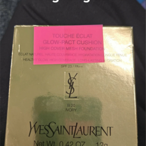 YSL - Touche Éclat Glow-Pact Cushion - #B20 Tông Tự Nhiên - 12g ( Vỏ Da Hồng)
