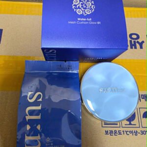 SUM37 - Cushion Sum Xanh Tông #21 - Water-full Mesh Cushion Glow 01 Light Beige - 13g + 1 lõi refill 13g - EXP 202903