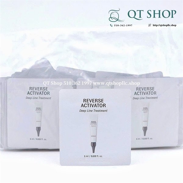 44552f8405f449ff9a98e3c7997cc42e OHUI - Sample Retinol 1.7% Reverse Ativator Deep Line Treatment - 60 gói x1ml - EXP 202705