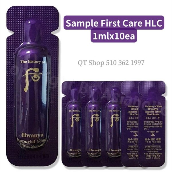 THE WHOO - Hoàn Lưu Cao Sample Tinh Chất First Care HLC - 1mlx10ea