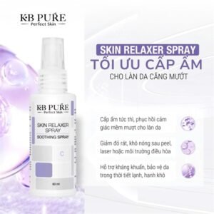 KB Pure - Skin Relaxer Spray 60ml - Phục Hồi - Dịu Da Khẩn Cấp - 63$