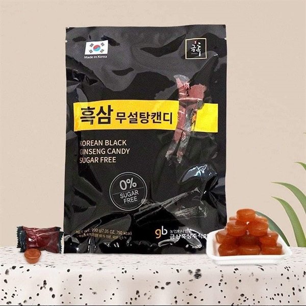 Kẹo Hắc Sâm Không Đường - EXP 202701