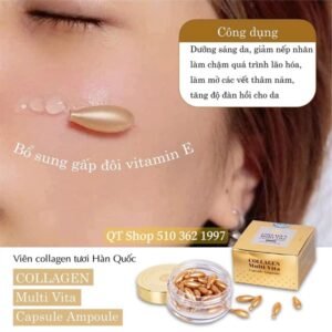 Collagen Tươi - (Thoa Mặt)- 38 viên - EXP 202901