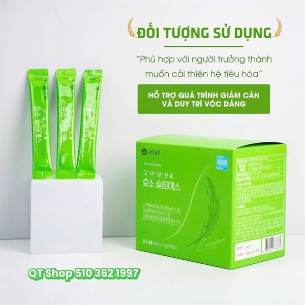 Bột Men Enzyme Giảm Cân Goidameun - 60 gói - EXP 202707