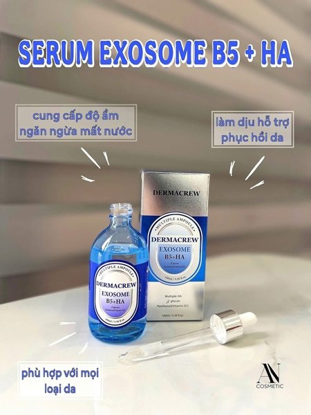 Serum Dermacrew Exosome B5+HA - 100ml EXP 202905