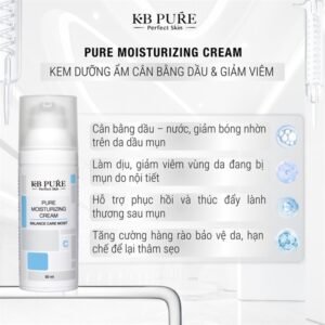 4997a636144e4cdb85b9253056ed180f KB Pure - Kem Cấp Ẩm cho da Mụn - Pure moisturizing - 114$ 12/2026