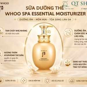 TÁCH SET - Dưỡng Body Whoospa Essential Moisturizer 220ml - EXP 2029.04