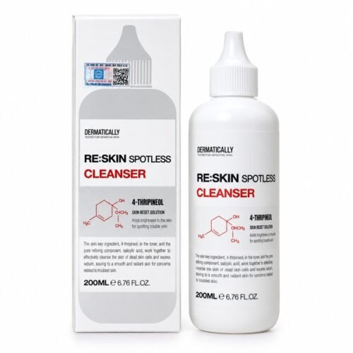 BBS - SRM Sữa Rửa Mặt Dermatically Reskin Spotless Cleanser 200ml - Da Dầu Mụn - EXP 202801