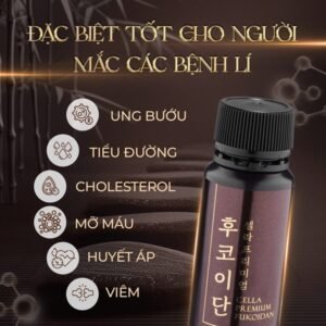 Cella Premium Fucoidan - Hộp 30 ống - EXP 202610 - BỎ HỘP