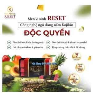 NONE - Reset Men Vi Sinh Đào Thải Mỡ Giảm Cân - Japan EXP 202805