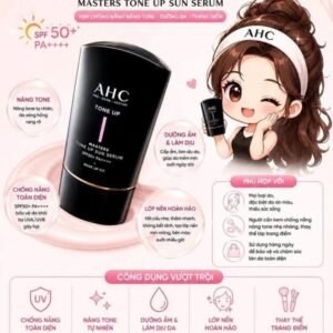 AHC - Set 2 KCN AHC Đen - Nâng Tông Cấp Nước - 30ml x 2 ea