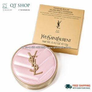 YSL - Touche Éclat Glow-Pact Cushion - #B20 Tông Tự Nhiên - 12g ( Vỏ Da Hồng)